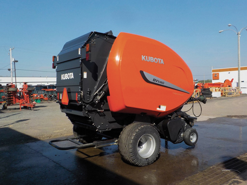 Presse à balles rondes Kubota BV5160SC14