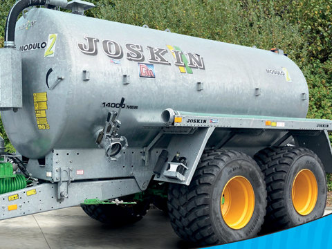 Manure spreader (or liquid manure)  Joskin MODULO2 14 000 L – 3 100 gal
