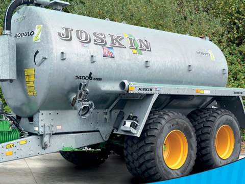 Épandeur à purin (ou fumier liquide) Joskin MODULO2 14 000 L – 3 100 gal
