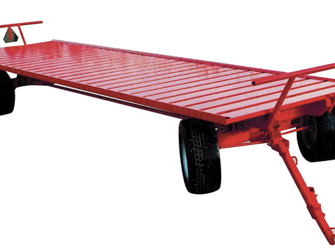 Remorque à plateforme Creebank Steel Board