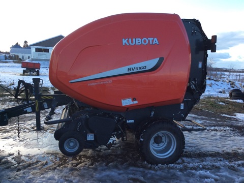 Presse à balles rondes Kubota BV5160SC14