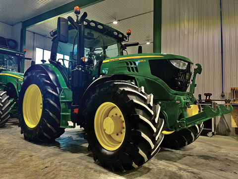 Tracteur John Deere 6155R