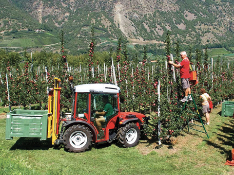 Tracteur Antonio Carraro séries SRX et SRX-R