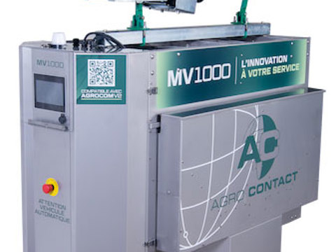 Concentrate dispenser  Distributeur de concentrés sur rail Agro-Contact MV1000