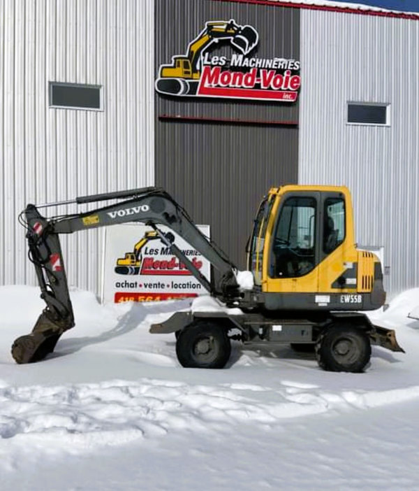 Excavator Volvo EW55B