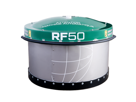   RF50 - Repousse fourrage 50po guidé par bande magnétique