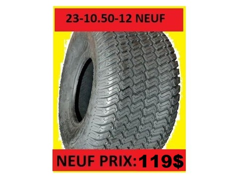 Tires  PNEU 23-10.50-12 NEUF