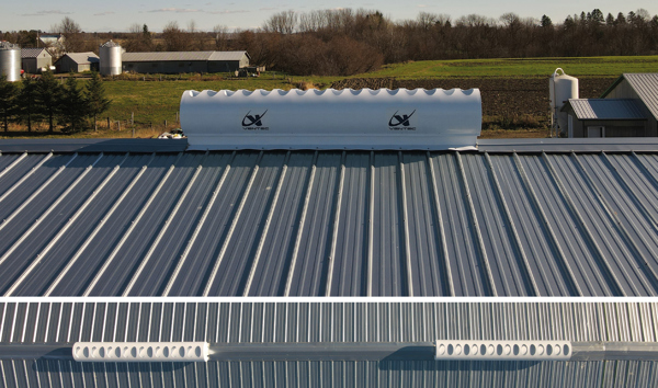 Ventilator VENTILEZ VOTRE BÂTIMENT DE FAÇON INTELLIGENTE Ventec Agrimesh 